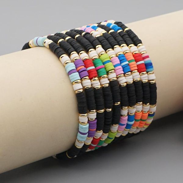 beaded, strands go2boho heishi disc beaded bracelets polymer vinly clay bracelet for women men jewelry black african braclets fashion pulser
beaded, strands go2boho heishi disc beaded bracelets polymer vinly clay bracelet for women men jewelry black african braclets fashion pulser