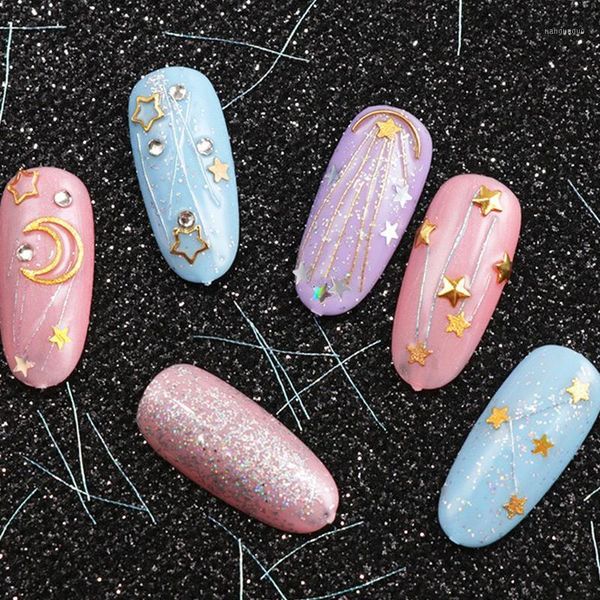 nail art color thread manicure decor diy stickers glitter sticker supplies ey6691, Silver;gold
nail art color thread manicure decor diy stickers glitter sticker supplies ey6691, Silver;gold