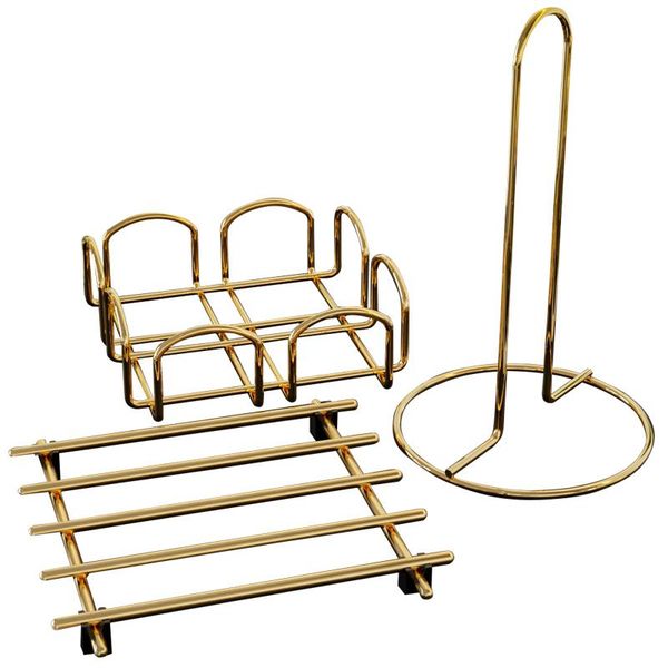 gold plated decorative service presentation set teapot cookware pan tablemat towel napkin holder roll paper kitchen storage & organization
gold plated decorative service presentation set teapot cookware pan tablemat towel napkin holder roll paper kitchen storage & organization