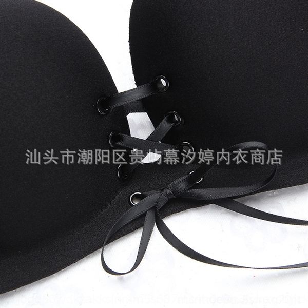 hyfh summer strapless invisible lingerie back adjustable no mark women's underwear underwear shoulder strap bra no steel ring girl bra, Red;black
hyfh summer strapless invisible lingerie back adjustable no mark women's underwear underwear shoulder strap bra no steel ring girl bra, Red;black