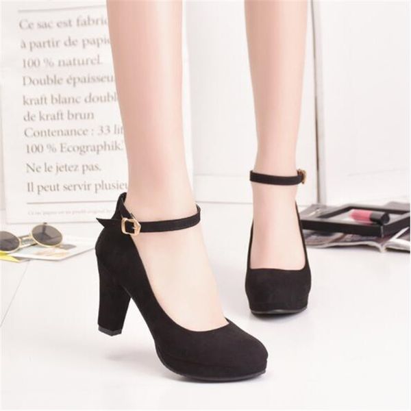 womens fashion pumps sweet woman thick high heels ankle strap flock female platform mary jane women shoes ladies footwear, Black
womens fashion pumps sweet woman thick high heels ankle strap flock female platform mary jane women shoes ladies footwear, Black