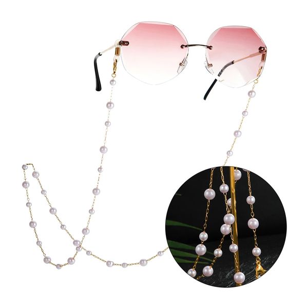 crystal eyeglasses chain with large and small pearl beads metal sunglasses lanyard outdoor glasses string
crystal eyeglasses chain with large and small pearl beads metal sunglasses lanyard outdoor glasses string