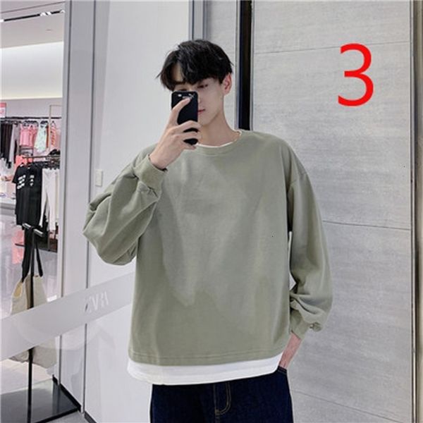 men's t-shirts korean fashion long-sleeved t-shirt student casual handsome solid color shirt l4hv, White;black
men's t-shirts korean fashion long-sleeved t-shirt student casual handsome solid color shirt l4hv, White;black