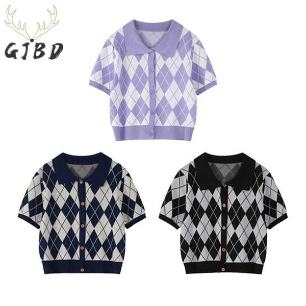 women's knits & tees diamond lattice vintage collar sweater 2021 autumn winter korean fashion short sleeve knitted cardigan ladies, White
women's knits & tees diamond lattice vintage collar sweater 2021 autumn winter korean fashion short sleeve knitted cardigan ladies, White