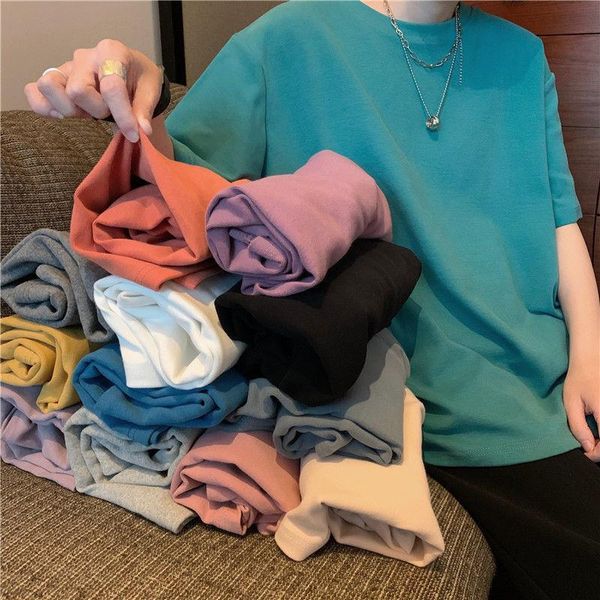 cotton oversize women's fat mm short sleeve t-shirt 2021 spring and summer 300kg loose half solid color top, White
cotton oversize women's fat mm short sleeve t-shirt 2021 spring and summer 300kg loose half solid color top, White