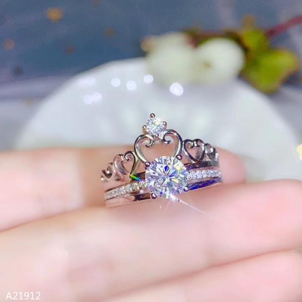 cluster rings kjjeaxcmy boutique jewelry 925 sterling silver set with 1.0 diamond ring for girls crown and certificate, Golden;silver
cluster rings kjjeaxcmy boutique jewelry 925 sterling silver set with 1.0 diamond ring for girls crown and certificate, Golden;silver