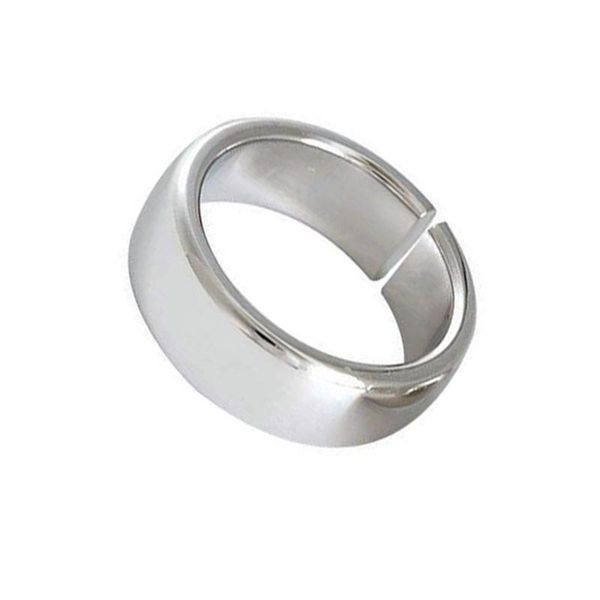 cluster rings classic women's silver stainless steel ring glossy wide surface pure titanium hip hop punk jewelry, Golden;silver
cluster rings classic women's silver stainless steel ring glossy wide surface pure titanium hip hop punk jewelry, Golden;silver