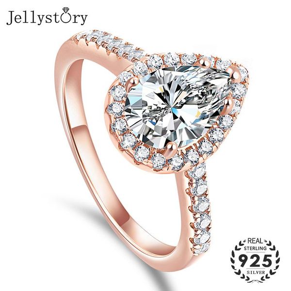 cluster rings jellystory luxury women s925 sterling silver ring with water drop shape 5a zircon gemstone jewelry for wedding engagement, Golden;silver
cluster rings jellystory luxury women s925 sterling silver ring with water drop shape 5a zircon gemstone jewelry for wedding engagement, Golden;silver