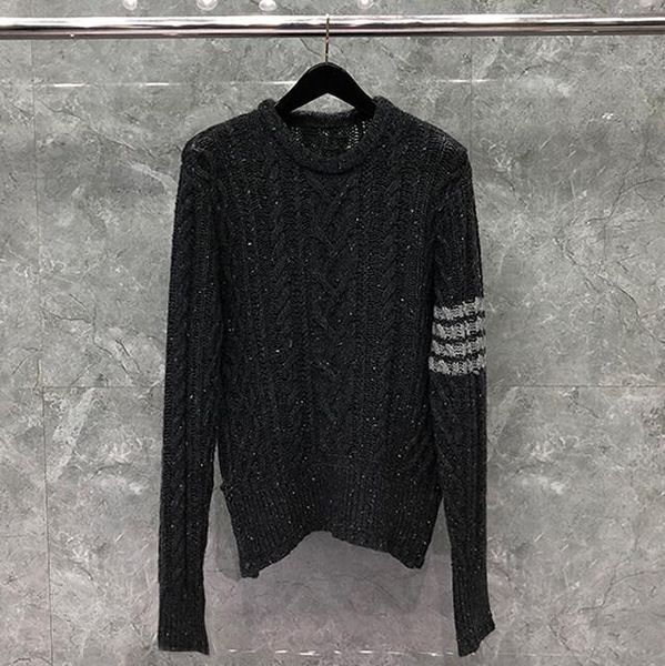men's sweaters fashion men's brand sweater, oval neck coarse wool striped clothes, autumn and winter casual coat, ins, 2021, White;black
men's sweaters fashion men's brand sweater, oval neck coarse wool striped clothes, autumn and winter casual coat, ins, 2021, White;black