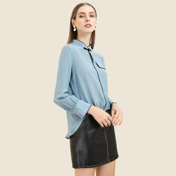 women's blouses & shirts xiaomoli button up silk shirt, front short and back long chinese retro clothing style 2021 spring summer, White
women's blouses & shirts xiaomoli button up silk shirt, front short and back long chinese retro clothing style 2021 spring summer, White