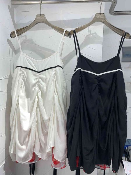 dress high-end niche design women spaghetti strap mini dress drawstring pleated patchwork fashion cool cotton sleeveless short dresses, Black;gray
dress high-end niche design women spaghetti strap mini dress drawstring pleated patchwork fashion cool cotton sleeveless short dresses, Black;gray