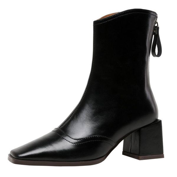 boots fashion stretch women ankle high heels ladies mature office party casual 2021 autumn winter zip shoes woman, Black
boots fashion stretch women ankle high heels ladies mature office party casual 2021 autumn winter zip shoes woman, Black