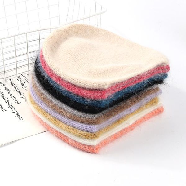 wide brim hats warm beanie winter hat for women wool bonnet thick knitted skullies beanies angora knit cap, Blue;gray
wide brim hats warm beanie winter hat for women wool bonnet thick knitted skullies beanies angora knit cap, Blue;gray