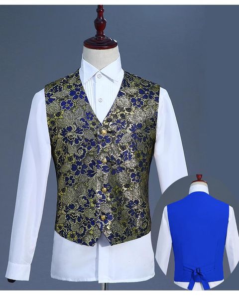 men's suits & blazers 2021 est fashion groom wedding suit retro european drama performance costume slim fit gold man prom party jacket, White;black
men's suits & blazers 2021 est fashion groom wedding suit retro european drama performance costume slim fit gold man prom party jacket, White;black