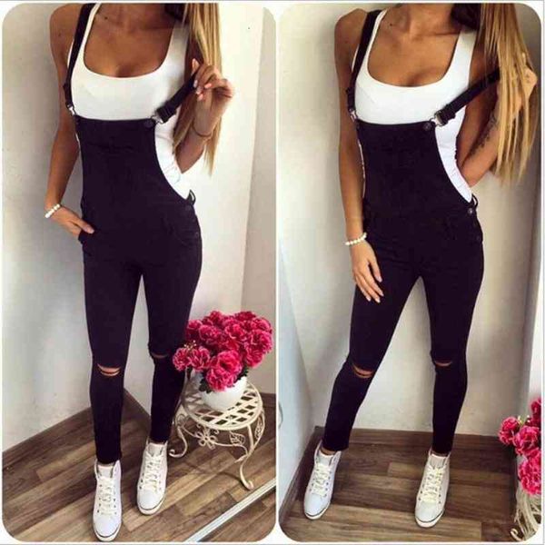 women's jumpsuits & rompers style jumpsuit women denim bib hole overalls vintage brief office wear jeans daily casual trousers 7n1d, Black;white
women's jumpsuits & rompers style jumpsuit women denim bib hole overalls vintage brief office wear jeans daily casual trousers 7n1d, Black;white