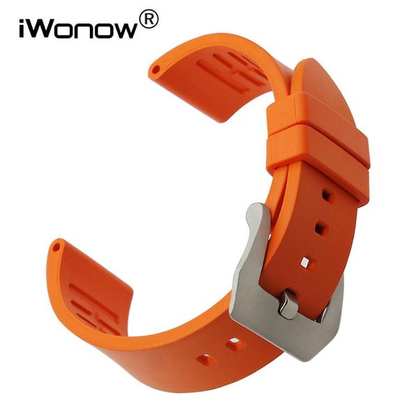 watch bands 22mm fluororubber watchband for pebble time / steel 2 46mm men rubber band 316l buckle strap wrist bracelet, Black;brown
watch bands 22mm fluororubber watchband for pebble time / steel 2 46mm men rubber band 316l buckle strap wrist bracelet, Black;brown