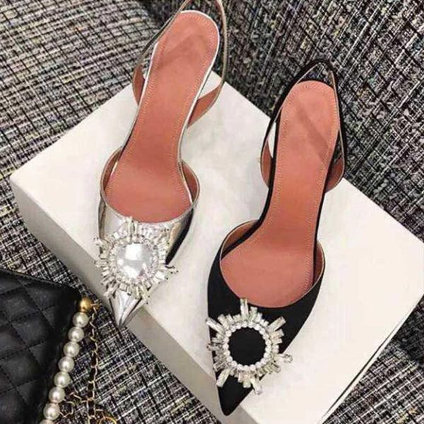 dress shoes pointed high heeled 2021 versatile thin heel net red french water drill baotou one line sandal fairy style, Black
dress shoes pointed high heeled 2021 versatile thin heel net red french water drill baotou one line sandal fairy style, Black