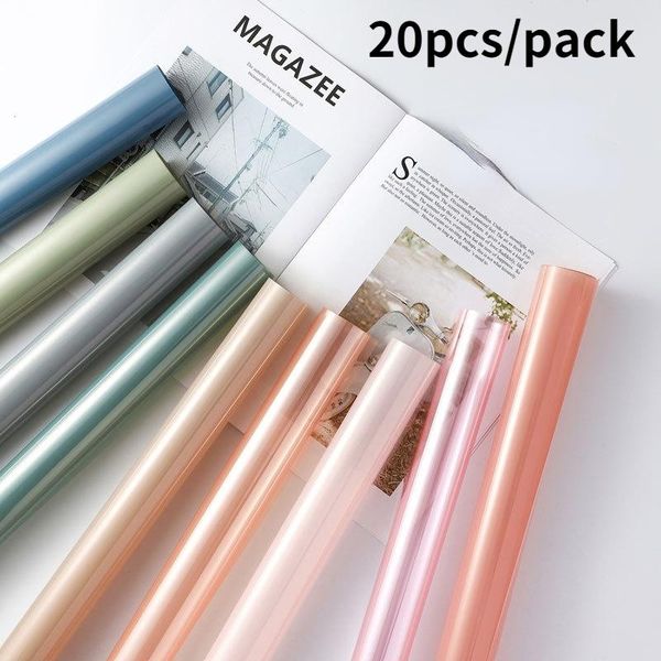 gift wrap 58*58cm 20pcs/pack color crystal paper transparent cellophane thickened waterproof flower packaging supplies wholesale
gift wrap 58*58cm 20pcs/pack color crystal paper transparent cellophane thickened waterproof flower packaging supplies wholesale