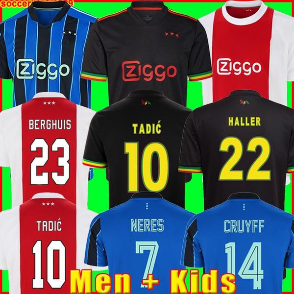 berghuis gravenberch soccer jersey amsterdam 21 22 blind promes haller neres cruyff klaassen 2021 2022 men kids kit sets football shirt marl, Black;yellow
berghuis gravenberch soccer jersey amsterdam 21 22 blind promes haller neres cruyff klaassen 2021 2022 men kids kit sets football shirt marl, Black;yellow