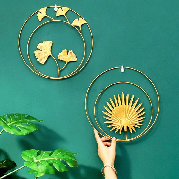 other home decor nordic style iron art golden leaf shape wall hanging decoration creative metal round shelf for bedroom living room
other home decor nordic style iron art golden leaf shape wall hanging decoration creative metal round shelf for bedroom living room
