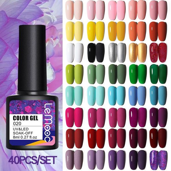 40/10pcs gel nail polish set kit with base coat glitter color semi permanent soak off uv lamp hybrid varnishes art kits
40/10pcs gel nail polish set kit with base coat glitter color semi permanent soak off uv lamp hybrid varnishes art kits