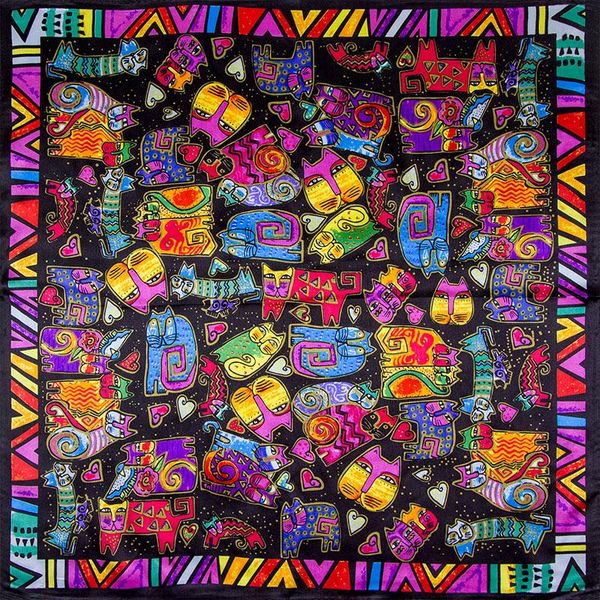 scarves 100% pure silk scarf wholesale for hair bandana luxury women's small square bulk handkerchief cat print, Blue;gray
scarves 100% pure silk scarf wholesale for hair bandana luxury women's small square bulk handkerchief cat print, Blue;gray