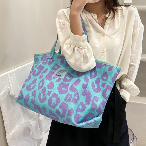 evening bags fashion leopard shoulder for women 2021 large capacity casual canvas totes ladies big handbag travel shopping bag 7490
evening bags fashion leopard shoulder for women 2021 large capacity casual canvas totes ladies big handbag travel shopping bag 7490