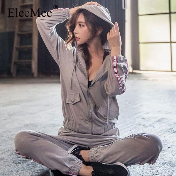 women's two piece pants eleemee 2021 casual set sport yoga sets for women autumn letter zipper hooded coat fitness size s-2xl, White
women's two piece pants eleemee 2021 casual set sport yoga sets for women autumn letter zipper hooded coat fitness size s-2xl, White