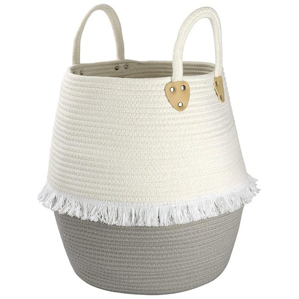 storage baskets large cotton rope basket with tassels woven laundry for blanket organizer baby kids nursery
storage baskets large cotton rope basket with tassels woven laundry for blanket organizer baby kids nursery