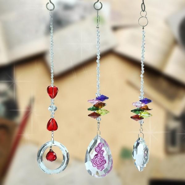 keychains hanging crystal suncatcher rainbow maker prism pendant craft chain window ornament home garden decoration celestial gift, Silver
keychains hanging crystal suncatcher rainbow maker prism pendant craft chain window ornament home garden decoration celestial gift, Silver