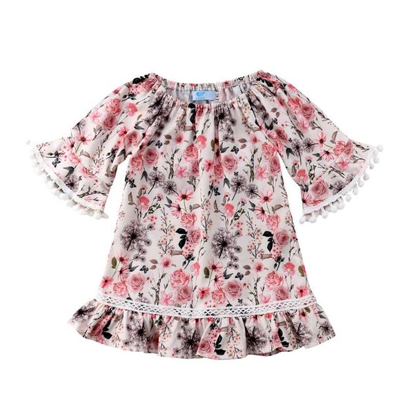 girl's dresses summer toddler kids baby girls dress floral half sleeve sundress child clothes party loose casual girl clothing, Red;yellow
girl's dresses summer toddler kids baby girls dress floral half sleeve sundress child clothes party loose casual girl clothing, Red;yellow