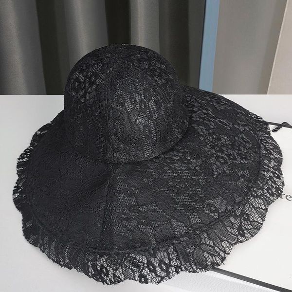 wide brim hats 2021 lace fashion joker solid color mesh bucket hat fisherman outdoor travel sun cap for women 357, Blue;gray
wide brim hats 2021 lace fashion joker solid color mesh bucket hat fisherman outdoor travel sun cap for women 357, Blue;gray