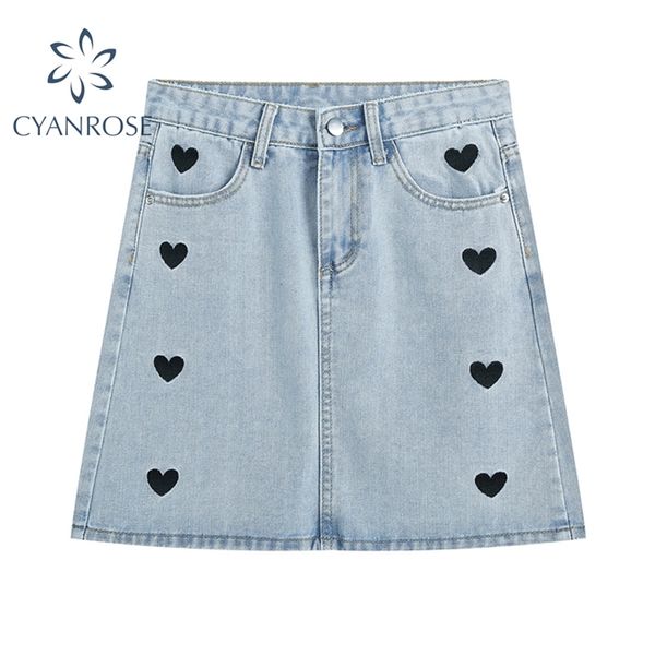 streetwear high waist appliques denim short skirt for women's summer blue slim and versatile causal a-line female 210430, Black
streetwear high waist appliques denim short skirt for women's summer blue slim and versatile causal a-line female 210430, Black