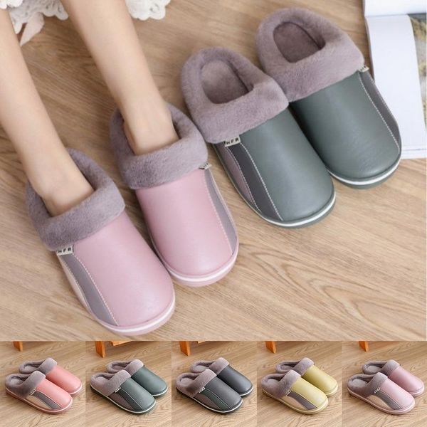 slippers 2021 women waterproof cotton fur plush fleece winter warm home indoor outdoor shoes kitchen work, Black
slippers 2021 women waterproof cotton fur plush fleece winter warm home indoor outdoor shoes kitchen work, Black