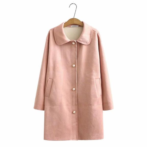 women's leather & faux plus size solid black loose long suede trench coats 2021 winter thick warm jackets female
women's leather & faux plus size solid black loose long suede trench coats 2021 winter thick warm jackets female