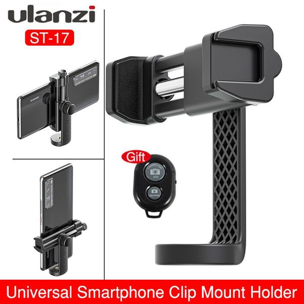 ulanzi st-17 360 degree rotation vertical shooting smartphone clip mount holder cold shoe vlog tripod light for android tripods
ulanzi st-17 360 degree rotation vertical shooting smartphone clip mount holder cold shoe vlog tripod light for android tripods