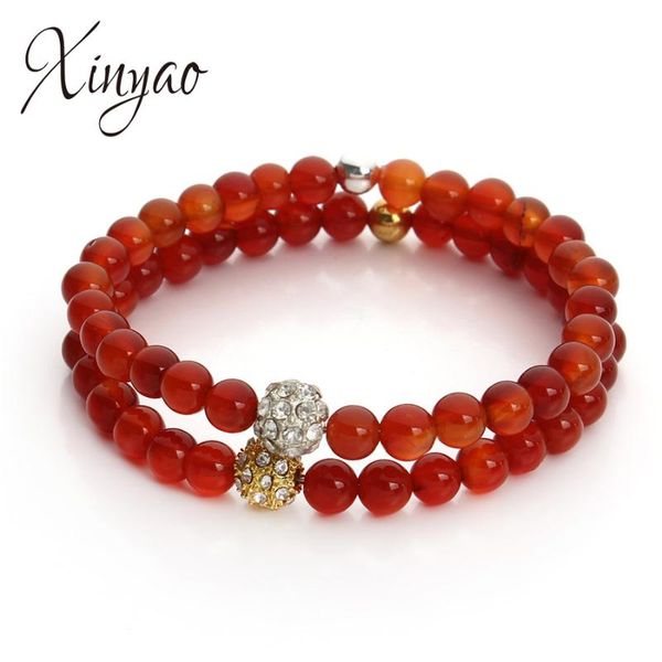 charm bracelets xinyao natural stone beads for women red elastic round charms bracelet bangle gift f3236, Golden;silver
charm bracelets xinyao natural stone beads for women red elastic round charms bracelet bangle gift f3236, Golden;silver