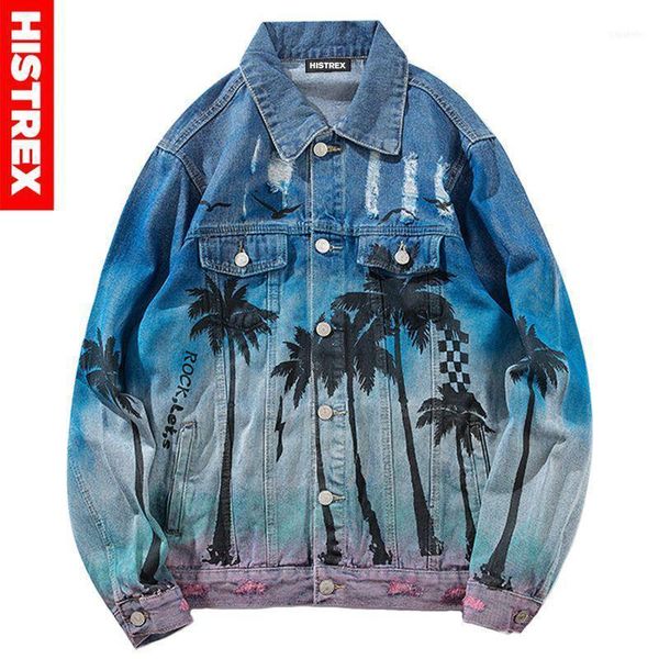 men's jackets vintage denim bomber jacket ripped holes sea beach coconut tree men hip hop jeans streetwear 2021 distressed denim1, Black;brown
men's jackets vintage denim bomber jacket ripped holes sea beach coconut tree men hip hop jeans streetwear 2021 distressed denim1, Black;brown