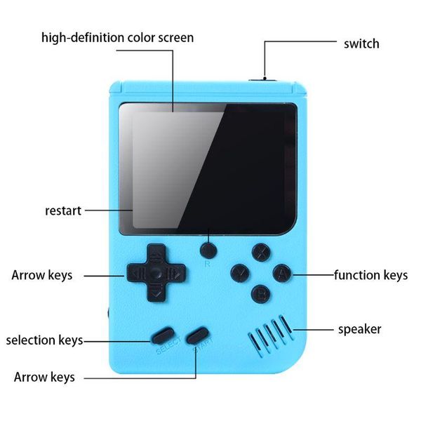 portable game players mini retro console built in 800 3 inch screen rechargeable battery tv fc
portable game players mini retro console built in 800 3 inch screen rechargeable battery tv fc