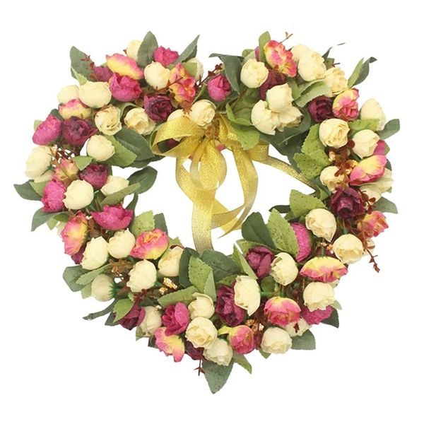 artificial rose flower wreath handmade heart-shaped door for front wall window wedding party home decor decorative flowers & wreaths
artificial rose flower wreath handmade heart-shaped door for front wall window wedding party home decor decorative flowers & wreaths