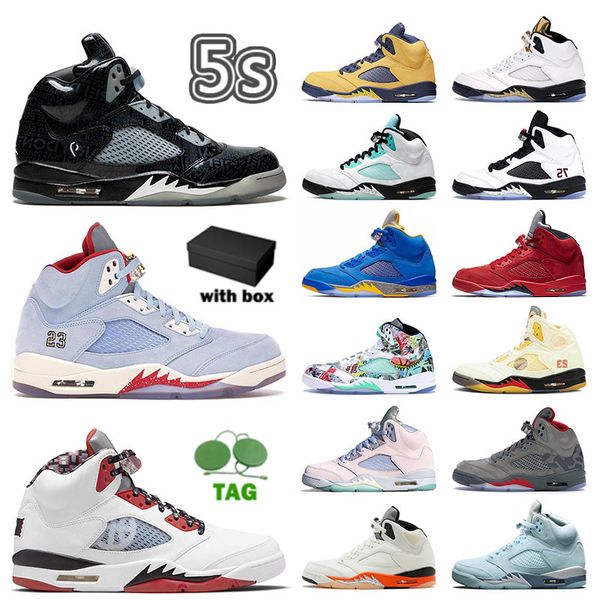 with box men women jumpman 5 5s basketball shoes vintage man's easter como black cat trophy room shattered backboard white sail what th
with box men women jumpman 5 5s basketball shoes vintage man's easter como black cat trophy room shattered backboard white sail what th