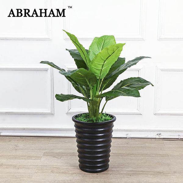 decorative flowers & wreaths 70cm 12 fork tropical palm plants large artificial tree plastic plant fake leaves green banana leafs for home o
decorative flowers & wreaths 70cm 12 fork tropical palm plants large artificial tree plastic plant fake leaves green banana leafs for home o