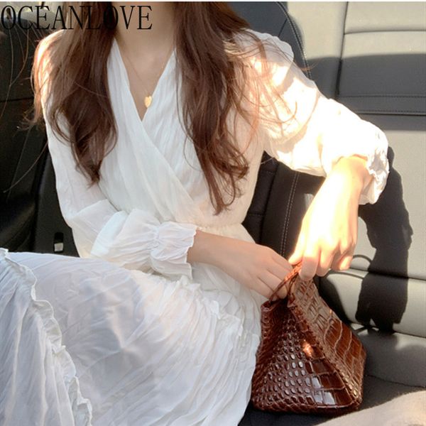 white elegant long dresses spring chic mori girls high waist vestidos v neck ol a-line dress women 15743 210415, Black;gray
white elegant long dresses spring chic mori girls high waist vestidos v neck ol a-line dress women 15743 210415, Black;gray