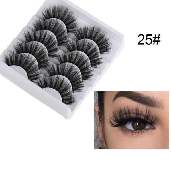 false eyelashes 5pairs 3d mink lasting lashes natural dramatic thick fake eye makeup extension
false eyelashes 5pairs 3d mink lasting lashes natural dramatic thick fake eye makeup extension