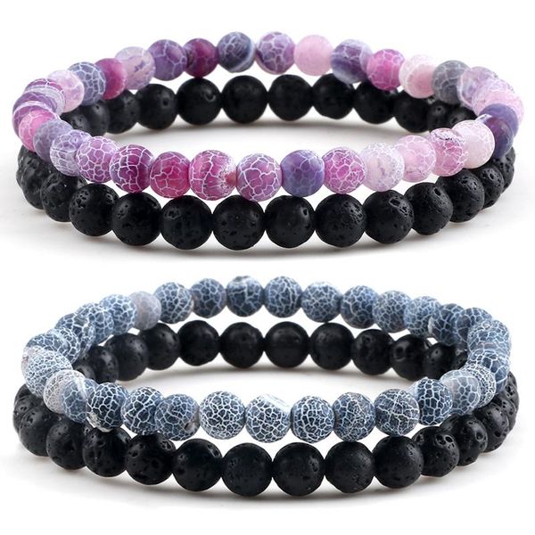 beaded, strands 2pcs/set beads bracelets&bangle for men women 6mm classic natural lava weathered stone elastic bracelet couples jewelry puls, Black
beaded, strands 2pcs/set beads bracelets&bangle for men women 6mm classic natural lava weathered stone elastic bracelet couples jewelry puls, Black
