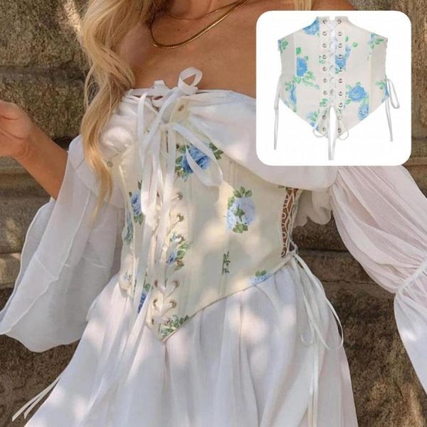 bustiers & corsets stylish waist cincher slimming tummy skin-friendly floral print girdle belt corset, Black;white
bustiers & corsets stylish waist cincher slimming tummy skin-friendly floral print girdle belt corset, Black;white