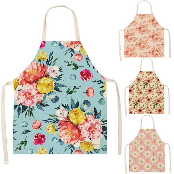 aprons 1 pcs flower kitchen for women cotton linen bibs household cleaning pinafore home cooking apron 66x47cm
aprons 1 pcs flower kitchen for women cotton linen bibs household cleaning pinafore home cooking apron 66x47cm