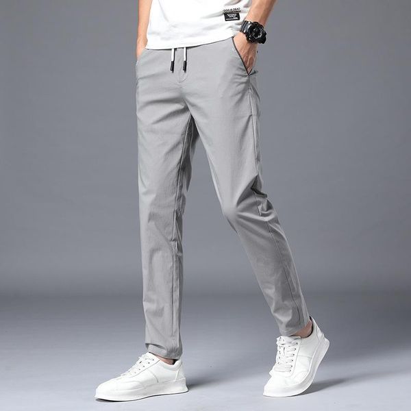 men's pants casual 2021 fashion summer slim straight thin stretch skin friendly breathable, Black
men's pants casual 2021 fashion summer slim straight thin stretch skin friendly breathable, Black