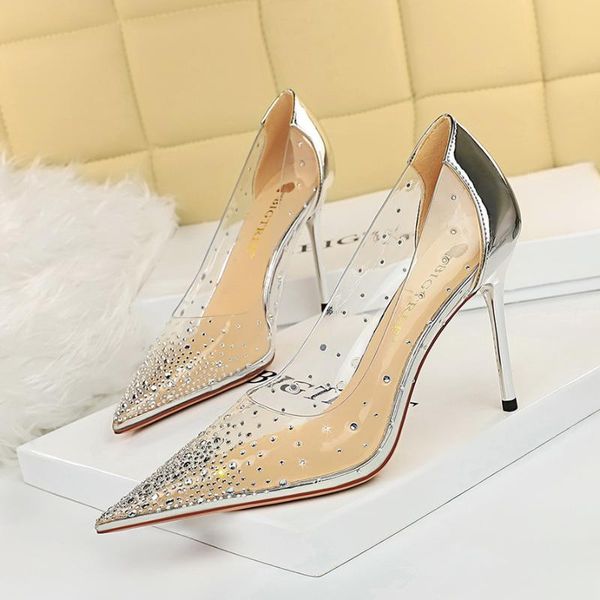 dress shoes 2021 luxury women 10cm high heels gold pumps pointed toe diamond pencil silver crystal prom large size 43, Black
dress shoes 2021 luxury women 10cm high heels gold pumps pointed toe diamond pencil silver crystal prom large size 43, Black