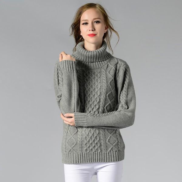 women's sweaters autumn winter basic oversize thick sweater pullovers women needle twist female long sleeve turtleneck, White;black
women's sweaters autumn winter basic oversize thick sweater pullovers women needle twist female long sleeve turtleneck, White;black